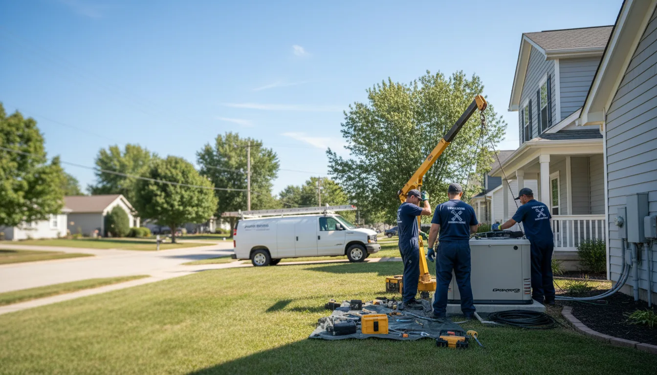 Generator Installation in Fowlerville, MI near me